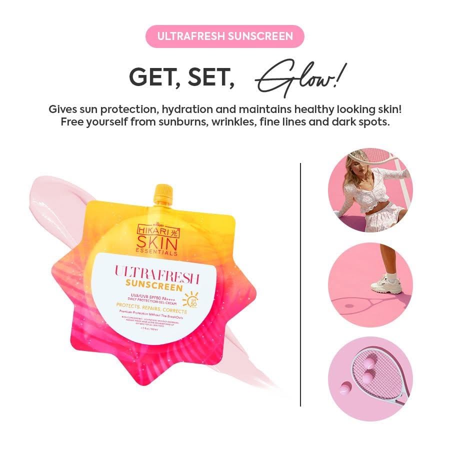 Amazon.co.jp: Hikari Skin Essentials ULTRA FRESH サンスクリーン